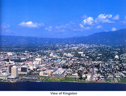 View of Kingston, the Capital